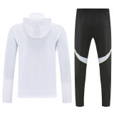 2026/27 AD~ White Hoody Zipper Jacket