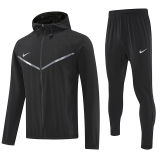 2026/27 NK~ Black Hoody Zipper Jacket