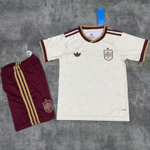 2026/27 Spain Away Kids Soccer Jersey