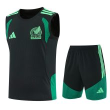2026/27 Mexico Black Vest Training Jersey (A Set)