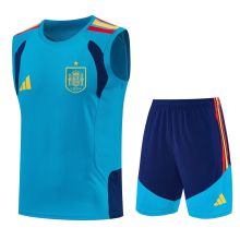 2026/27 Spain Blue Vest Training Jersey (A Set)