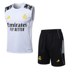 2026/27 RM White Vest Training Jersey (A Set)