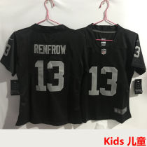 RENFROW #13 Las Vegas Raiders Kids NFL Jersey 突袭者