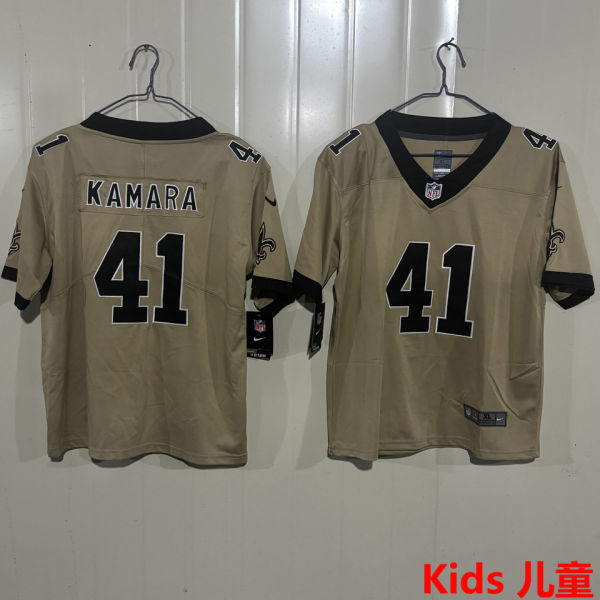 KAMARA #41 New Orleans Saints Kids NFL Jersey 圣徒