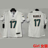 WADDLE#17 Miami Dolphins Girl NFL Jersey 海豚