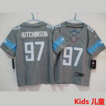 HUTCHINSON #97 Detroit Lions Kids NFL Jersey 雄狮