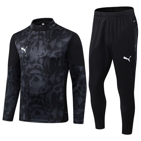 2026/27 Puma Black Sweater Tracksuit