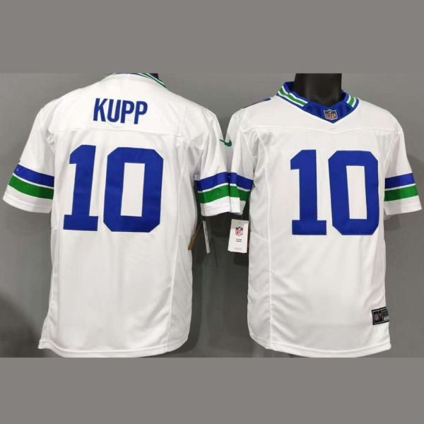 KUPP #10 Men's Seattle Seahawks NFL Jersey 海鹰