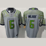 MILROE #6 Men's Seattle Seahawks NFL Jersey 海鹰
