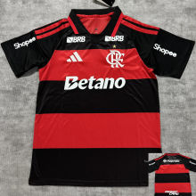 2026/27 Flamengo Home Fans Soccer Jersey (All Sponsor 全广告)
