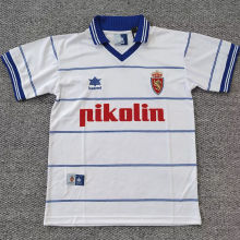 1999/2000 Zaragoza Home Retro Soccer Jersey