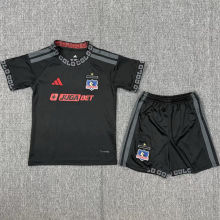 2026/27 Colo-Colo Away Black Kids Soccer Jersey