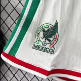2026/27 Mexico Home White Player Version Shorts Pants 球员版