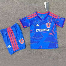 2026/27 Universidad de Chile Home Blue Kids Soccer Jersey