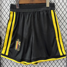 2026/27 Belgium Home Black Player Version Shorts Pants 球员版