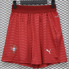 2026/27 Portugal Home Red Player Version Shorts Pants 球员版