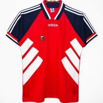 1994/1995 Norway Home Red Retro Soccer Jersey