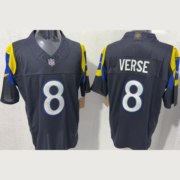 VERSE #8 Men's Los Angeles Rams NFL Jersey 公羊