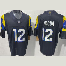NACUA #12 Men's Los Angeles Rams NFL Jersey 公羊