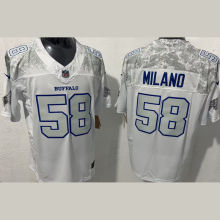 MILAND #58 Men's Buffalo Bills NFL Jersey 布法罗比尔  (3代）