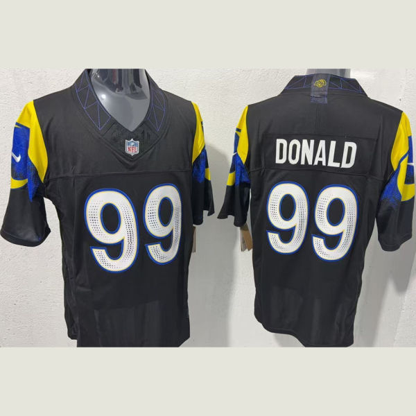DONALD #99 Men's Los Angeles Rams NFL Jersey 公羊