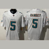 RAMSEY #5 Men's Miami Dolphins NFL Jersey 海豚 (3代）