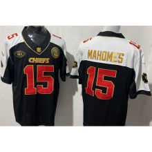 MAHOMES #15 Men's Kansas City Chiefs NFL Jersey 酋长  (3代）