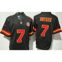 BUTKER #7 Men's Kansas City Chiefs NFL Jersey 酋长  (3代）