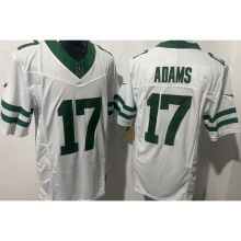 ADAMS #17 Men's New York Jets NFL Jersey 喷气机   (3代）