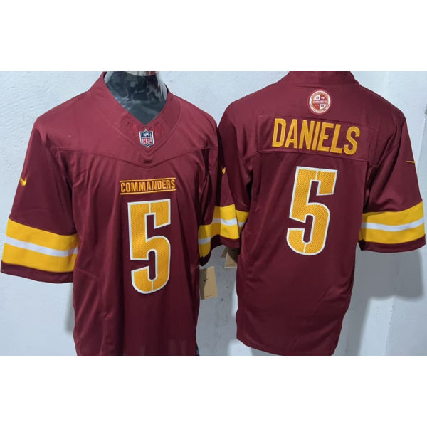 DANIELS #5 Men's Washington Commanders NFL Jersey 指挥官  (3代）