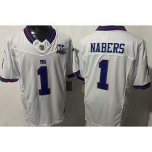 NABERS #1 Men's New York Giants NFL Jersey  巨人   (3代）
