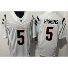 HIGGINS #5 Men's Cincinnati Bengals NFL Jersey 猛虎   (3代）