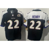 HENRY #22 Men's Baltimore Ravens NFL Jersey 乌鸦  (3代）