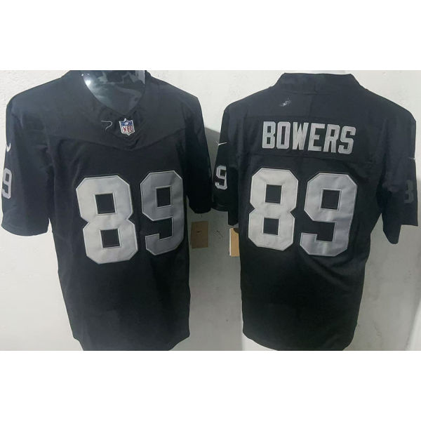 BOWERS #89 Men's Las Vegas Raiders NFL Jersey 突袭者   (3代）