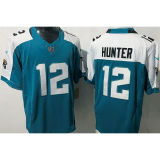 HUNTER #12 Men's Jacksonville Jaguars NFL Jersey 美洲虎    (3代）
