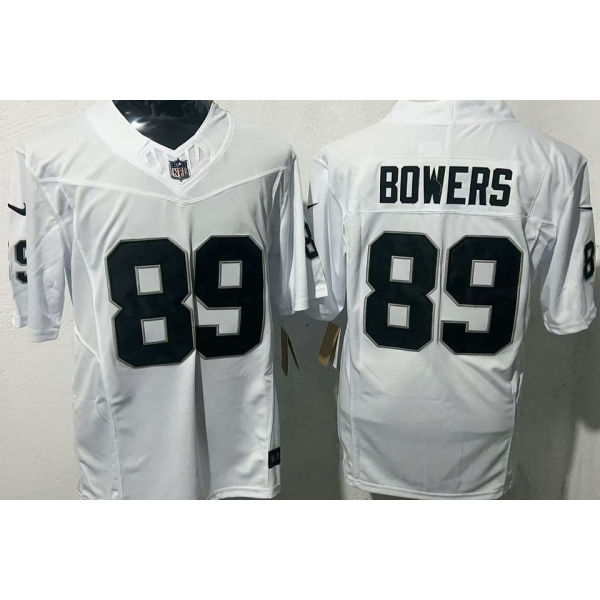 BOWERS #89 Men's Las Vegas Raiders NFL Jersey 突袭者   (3代）