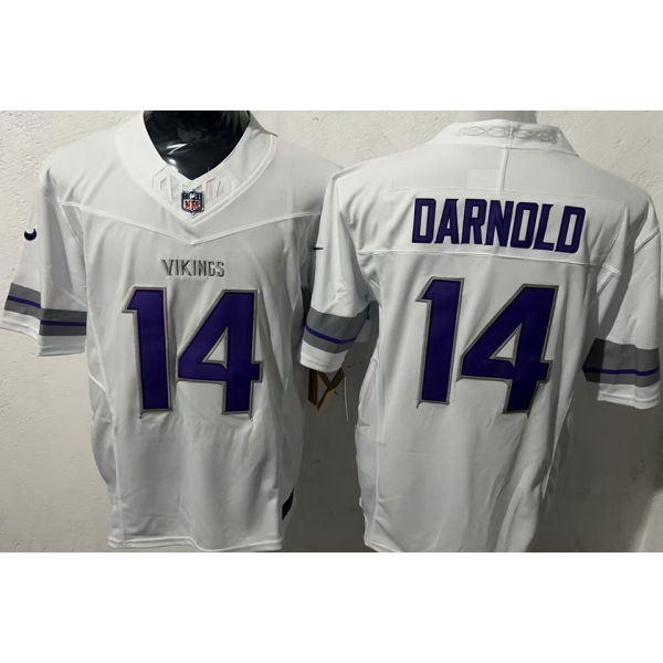 DARNOLD #14 Men's Minnesota Vikings NFL Jersey 维京人    (3代）