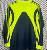 1999/2000 RM GK Green Retro Long Sleeve Soccer Jersey
