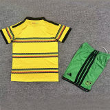 2026/27 Jamaica Home Yelloow Kids Soccer Jersey