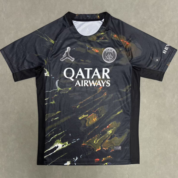 2026 PSG Dark Night Edition Black Fans Soccer Jersey