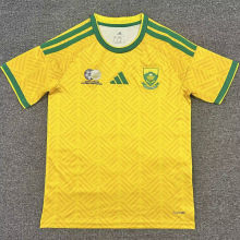 2026/27 South Africa Home Yellow Fans Soccer Jersey