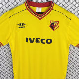 1982/1985 Watford Home Yellow Retro Soccer Jersey