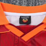 1999/2000 Roma Home Red Kids Retro Soccer Jersey