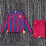 2005/2006 BA Home Retro Kids Long Sleeve Soccer Jersey