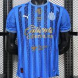 2025/26 Chivas Third Blue Player Version Soccer Jersey 球员版