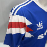 1990/1991 Hamburger Away Blue Retro Soccer Jersey