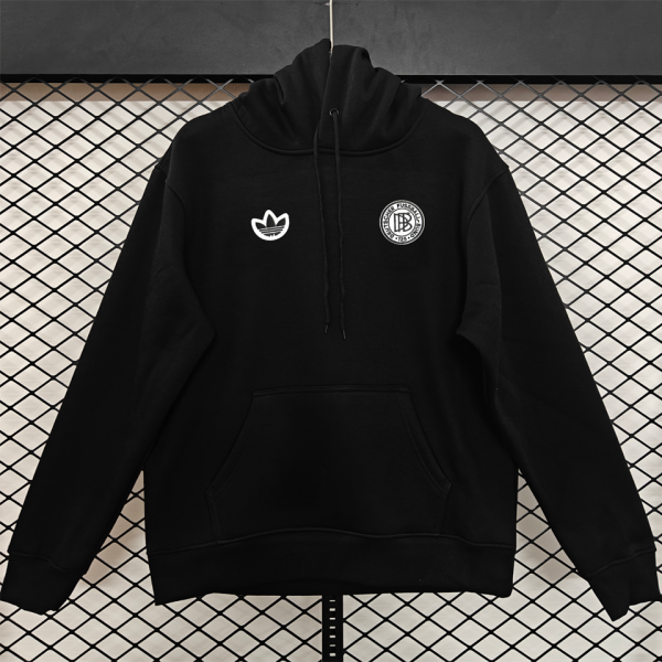 2026/27 Germany Black Retro Style Hoody 小绣花 黑色