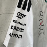 2026 Mercedes AMG Petronas F1 White Team T-Shirt  圆领