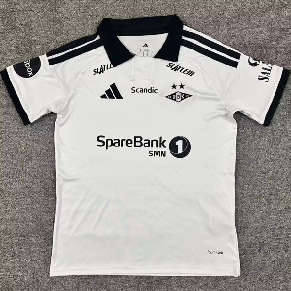2025/26 Rosenborg Home White Fans Soccer Jersey 罗森博格