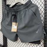 2026/27 NK Casual Double Layer Short Pants  D1105 双层 深灰色
